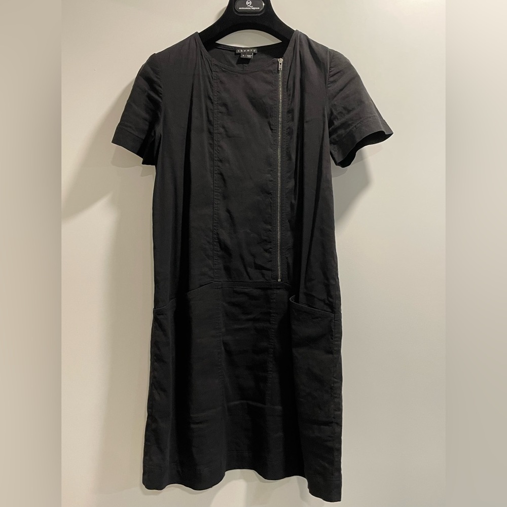 Theory, women’s size 4 linen dress